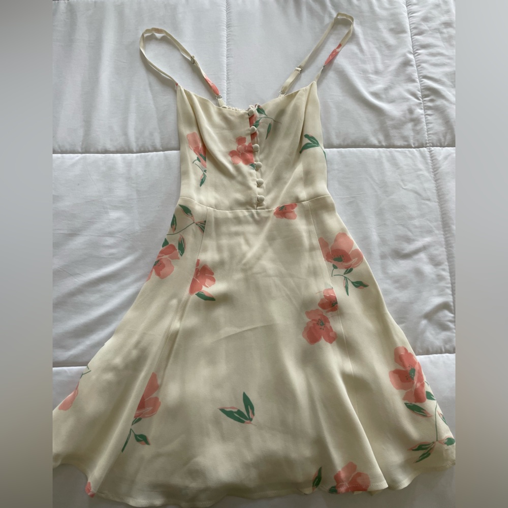 Reformation Floral Mini Dress